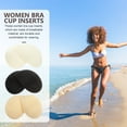 thumbnail image 3 of TABLETREANDS Bra Pad Inserts Breathable Shaping 6Pairs Skin Tone For Yoga Fitness, 3 of 8