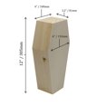 thumbnail image 4 of Caja de ataúd Creative Hobbies, tamaño mediano, 30 cm, rellenable para Halloween, 4 of 6