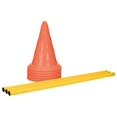 thumbnail image 2 of TRIXIE Dog Agility Hurdle Cone Set, Portable Canine Agility Training Set, 6 Exercise Cones with 3 Agility Rods, 2 of 9