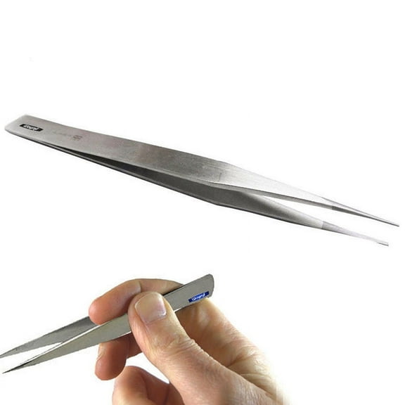 Tweezers RR Anti Magnetic Stainless Fine Point Tip Boley Type Jewelry Craft Tool