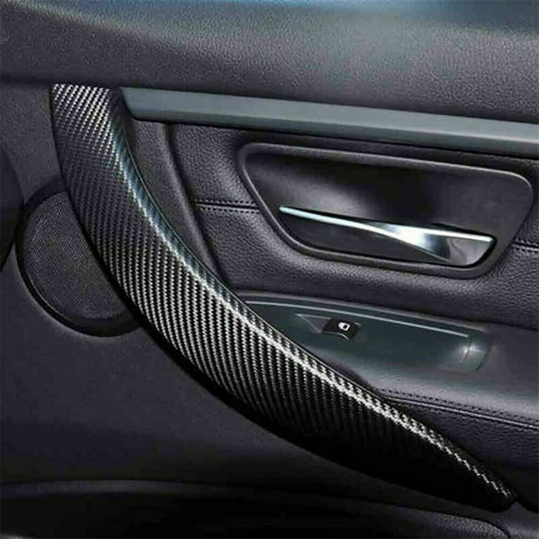 Mejora el exterior de tu coche con película envolvente de vinilo de fibra  de carbono de 127*30 cm
