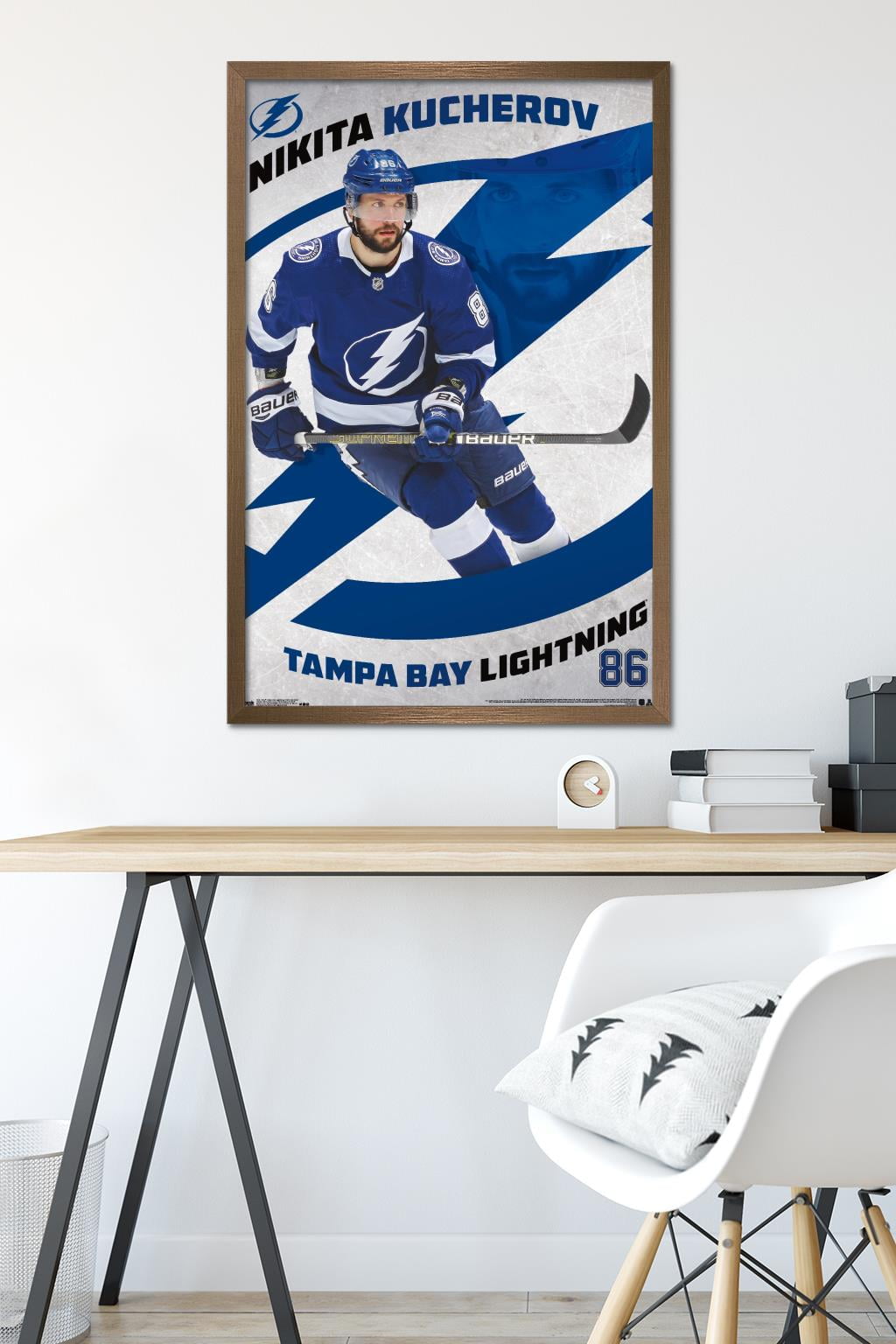 Nikita Kucherov signed 8x10 photo framed NHL Tampa Bay Lightning PSA C –  CollectibleXchange