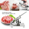thumbnail image 4 of Trancheuse de Viande Manuelle en Acier Inoxydable, Trancheuse de Viande, Poignée Confortable Viande Épaisse Bœuf, 4 of 8