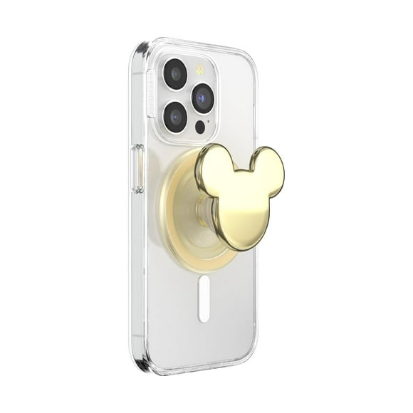 Phone Grip PopSockets para iPhone MagSafe con soporte, color dorado