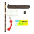 thumbnail image 1 of Bamboo Flute Durable Gift Vintage Woodwind Instruments High Quality for Children Key of C, 1 of 9