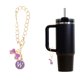 thumbnail image 3 of Ofertas Únicas 1 Pc Cadena Lazo Letra W Colgante de Taza de Agua para Viajar Aleación Púrpura, 3 of 5