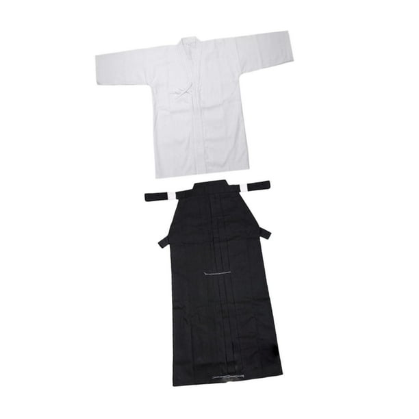 Conjunto de uniforme de kendo japonés, ropa de artes marciales, traje, disfraz de ninjas 165 centímetros