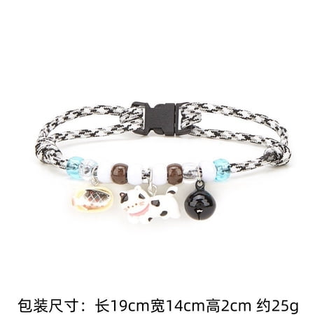 Pet Collar Cat Dog Pearl Necklace Large Bow High-end Colorful Exquisite Accessories Pet Supplies