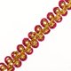 thumbnail image 5 of Cinta con apliques de encaje Fabricación artesanal de colores , artesanía creativa Material de bricolaje Cinta de encaje con flecos para ropa Rosa Soledad Ribete de encaje con borde, 5 of 10