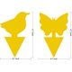thumbnail image 4 of 60 trampas para moscas enchufables con diseño de animales, tablas amarillas ideales para plantas en macetas contra mosquitos, pulgones, minadores de hojas, balcones, jardines e interiores, 4 of 8