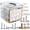 Silver, variant on Nails and Screws Assortment Kit & Screw Bolts and Nuts, M3/M4/M5/M6 Machine Screws, Small Nails for Picture Hanging, #6#8 Drywall Screw Set for DIY Repair Project Length 1/2" to 2"