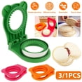 thumbnail image 1 of EIMELI 1/3 Pcs Coupe-Sandwich et Scelleur en Acier Inoxydable Rond Moule à Sandwich 4 Pouces Presse à Sandwich Réutilisable Moule à Pain pour Enfants Boîte Bento Fabrication Sandwiches Tarte, 1 of 9