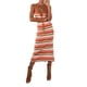 thumbnail image 3 of SAYOO Vestido italiano de tirantes finos para mujeres SAYOO moda, 3 of 9