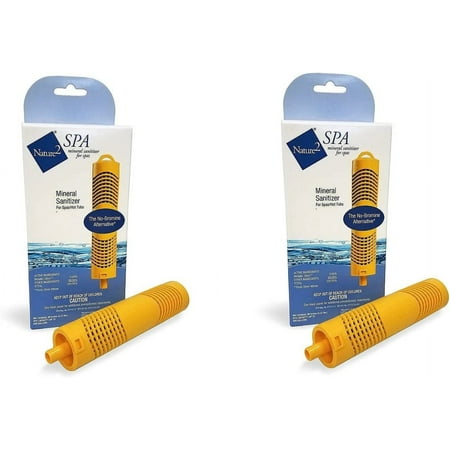 Nature2 Spa Mineral Sanitizer Purifier for Spas, 2 Packs