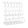 thumbnail image 2 of Pantallas de reloj de pulsera Soporte para estante Acrílico portátil, transparente Vitrinas prácticas de alta capacidad Pulsera de uso minorista Soporte de vitrina de varios niveles 3 niveles Yinane Soporte de vitrina, 2 of 8