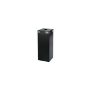 Safco® Recycling Receptacle, 37 Gallon, Black