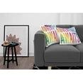 thumbnail image 3 of Ambesonne Saying Throw Pillow Cover 2 Pack, Modern Rainbow Typography, 16", Multicolor, 3 of 7