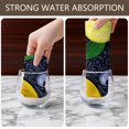 thumbnail image 6 of 4 Pcs Funny Kitchen Towels,Yellow Lemon Blueberries DarkBlue Pattern Microfiber Dish Towels,Kitchen Tea Towels,Kitchen Towel Set (18" X 26"), 6 of 7