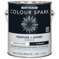 thumbnail image 3 of Rust-Oleum Colour Spark™ Paint + Primer, Interior Eggshell, Powder Room Blue 3.78 L, 3 of 9
