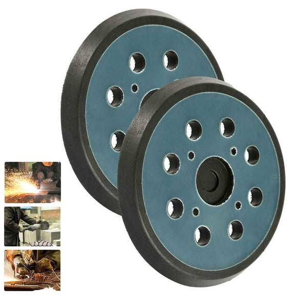 JTWEEN 2 Pack 5 inch 8 Hole Hook and Loop Replacement Sanding Pad for DeWalt DWE64233 & N329079 Compatible
