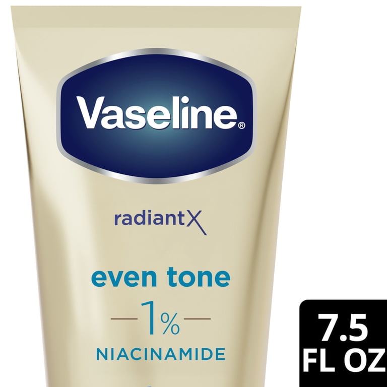 Vaseline Radiant X Moisturizing Silky Body Lotion Even Tone 1