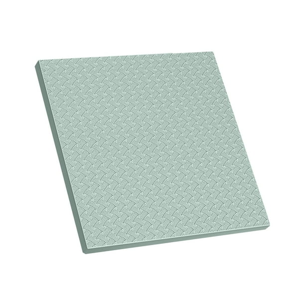 Almohadilla de equilibrio para ejercicios para mujeres, antideslizante, suave, para practicar ejercicios Verde 40x40x25cm