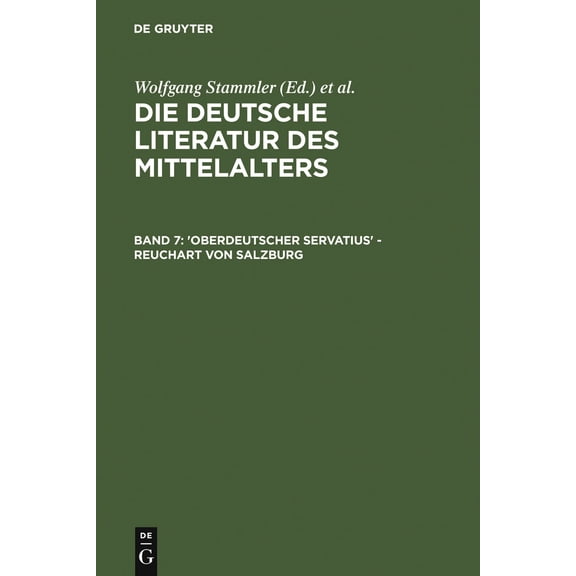 'Oberdeutscher Servatius' - Reuchart Von Salzburg