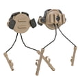 thumbnail image 1 of Bearachild Adaptador de riel de guía para casco Universal, soporte giratorio de 360 ​​grados para auriculares, accesorios para auriculares Electrónica Color arena, 1 of 6