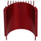 thumbnail image 4 of Disipador de de Aluminio de 40-42 mm para Motores de Coches RC 4268 4274 4092 1515 1/8 1/10/ Truck RC Cars Rojo, 4 of 5
