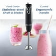 thumbnail image 2 of Elite Cuisine EHB1515 2-speed 500W Hand Blender with Detachable Wand, 2 of 5
