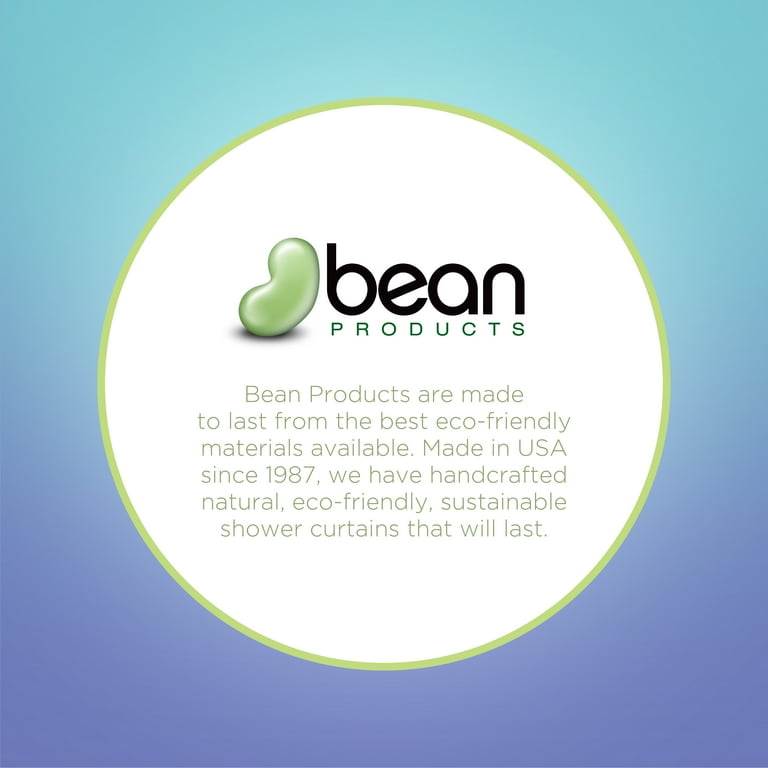 Hemp Shower Curtain, Eco-Friendly Organic Cotton Curtains Bathroom 