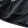 thumbnail image 5 of Men's Cargo Shorts Relaxed Fits Men's Athletic Shorts Summer Lightweight Vintage Loose Straight Shorts with Pockets Outdoor Running Sports Cargo Shorts Black XXL, 5 of 7