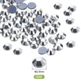 thumbnail image 2 of Uxcell 2880 Pcs Hotfix Rhinestones Flatback Crystal Glass Gems SS8 2.5mm Plata, 2 of 5