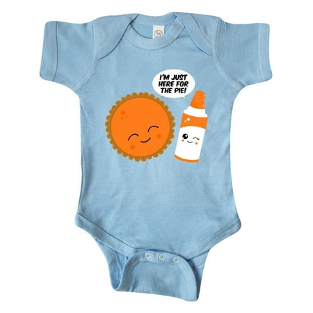 

Inktastic Here For The Pie Gift Baby Boy or Baby Girl Bodysuit