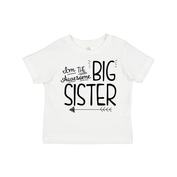 Inktastic I'm the Awesome Big Sister Girls Toddler T-Shirt