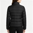 thumbnail image 3 of Smsaxvxz Women's Puffer Jacket Casual Quilted Packable Lightweight Zip Up Coats Long Sleeve Windproof Winter Warm Outerwear Black S, 3 of 6