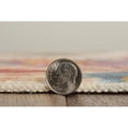 thumbnail image 4 of Linon Home Decor 8079969 5 x 7 ft. Daytona Polyester Rug, Ivory & Pink, 4 of 5