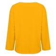 thumbnail image 5 of Blouses for women dressy casual Long Sleeve Polyester and Spandex Soft Clothing XXXL Yellow womens blouses, 5 of 5