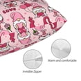 thumbnail image 3 of Fotbe Garden Gnomes Funda de Almohada Decorativa Estilo Occidental, Lujo en Algodón, Fundas para Almohadas King, Cojín Estampado para Decoración del Hogar-16"x24", 3 of 6