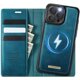 thumbnail image 1 of Compatible con Funda Billetera Desmontable para iPhone 16 Pro Compatible con Magsafe, Soporte para Tarjetero con Bloqueo RFID y Tapa de Cuero PU 2 en 1 Funda Magnética a prueba de Golpes, 1 of 9