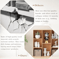 thumbnail image 4 of Anhdah 8 Cube Storage Organizer, Cube Bookcase Closed Back Panel Bedroom, Living Room, Home Office, Closet Bookshelves Natural Oak, 4 of 6