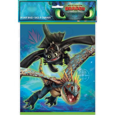 How to Train Your Dragon: The Hidden World - Loot Bags [8 per Package]