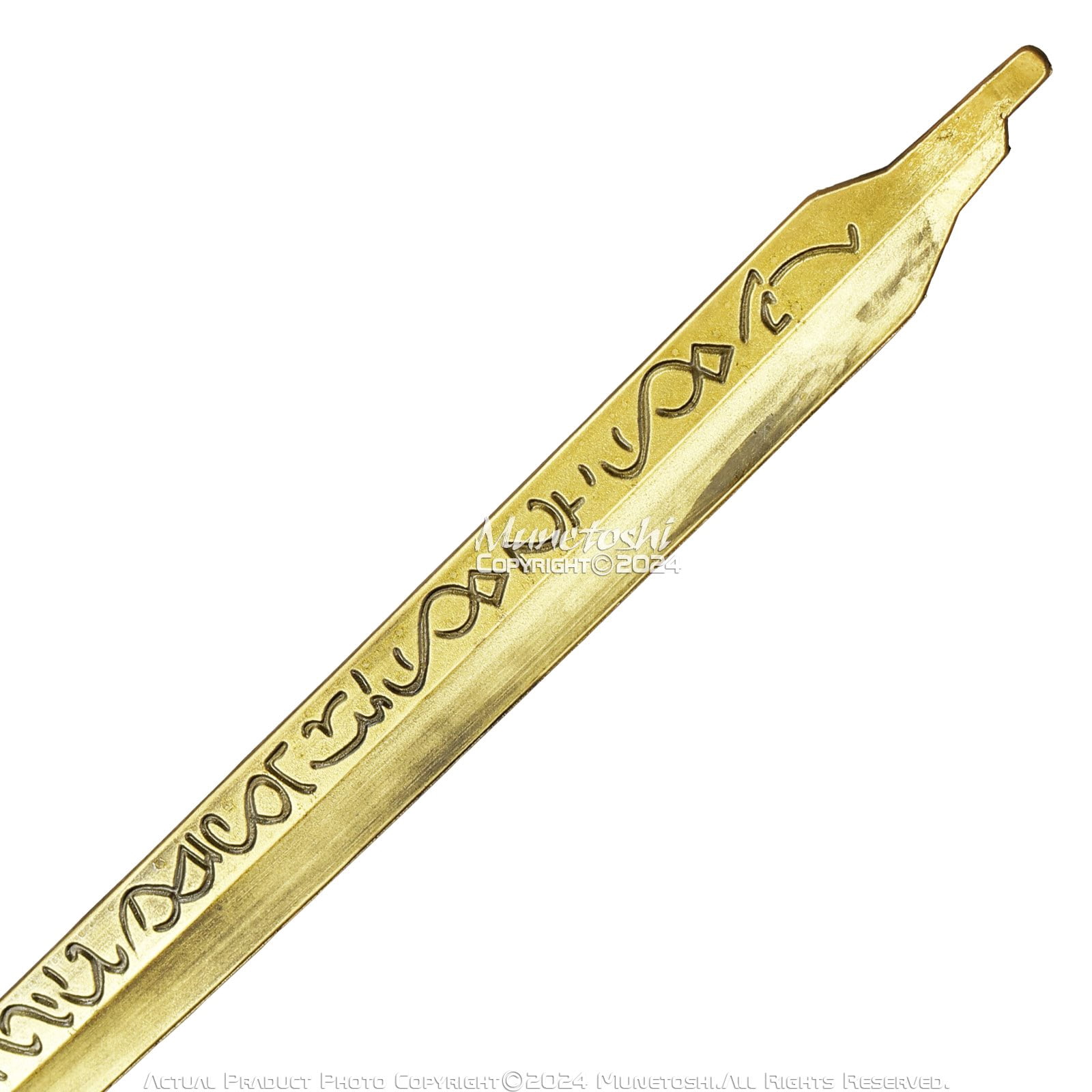 Munetoshi 40" Foam Gold Hand of Malenia Sword Katana Blade Elder Ring Replica Cosplay Costume Prop Anime Game