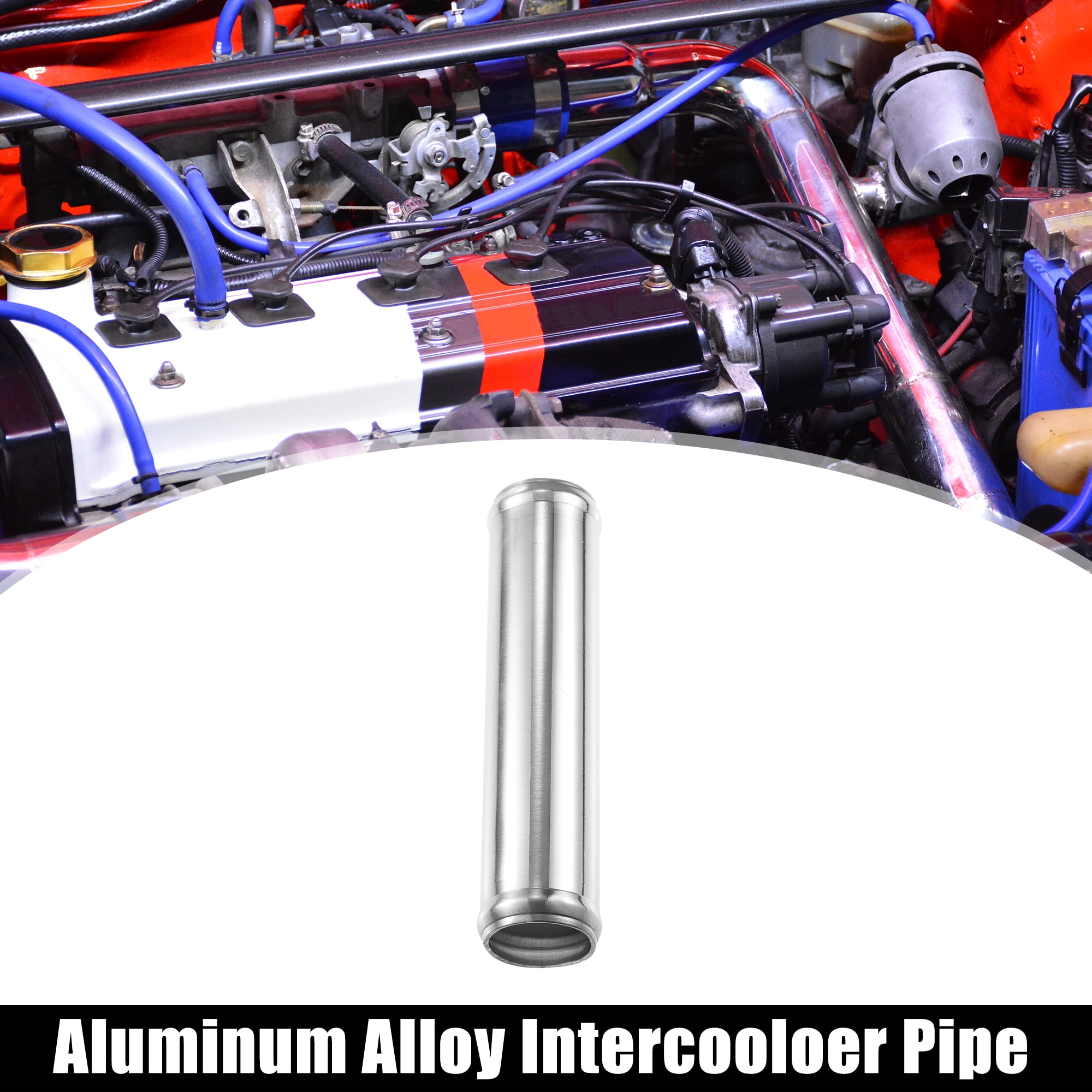 Unique Bargains 6 Inch 152mm Length Car Aluminum Alloy Intercooler Pipe 35mm 1.35"OD