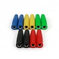 thumbnail image 2 of 10 Pcs Adaptateur Réceptacle Isolé Femelle Banane 4mm Haut-Parleur Banane, 2 of 7