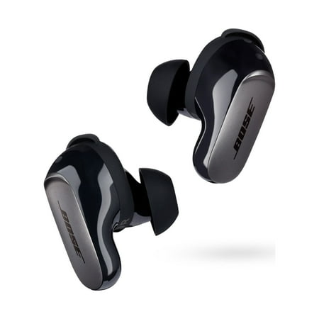 Bose QuietComfort Ultra Wireless Earbuds, Noise Cancelling Bluetooth Headphones, Black