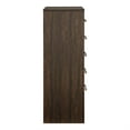 thumbnail image 3 of Furniture of America Irvine Contemporary Wood 5-Drawer Chest in Walnut, 3 of 8