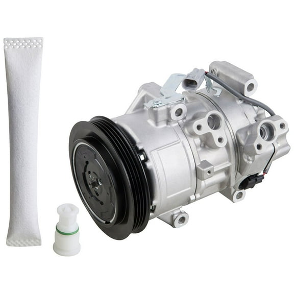 AC Compressor & A/C Drier For Toyota Yaris 2006 2007 2008 2009 2010 2011 2012 - BuyAutoParts