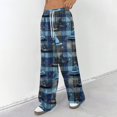 thumbnail image 3 of Trgacdwlo Womens Halloween Pajama Pants Funny Pumpkin Print Fall Wide Leg Womens Lounge Pants Ghost Graphic Spooky Cozy Pj Bottoms for Women, 3 of 5