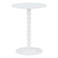 thumbnail image 2 of Classic Accents Venetian Islands Spindle Table in White Wood Finish, 2 of 11